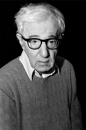 After - Woody Allen outside the 92Y at night, NYC, 2017