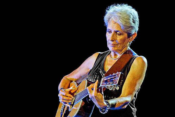Joan Baez - Rumsey Playfield in Central Park, NYC, 2013