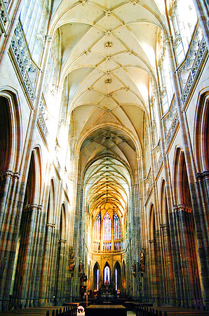 Church interior - Prague, Czech Republic, 2010