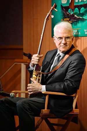 Steve Martin - Talk & banjo performance, Barnes & Noble, NYC, 2016
