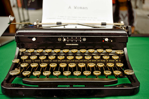 Royal typewriter circa 1930's - NYC, 2015