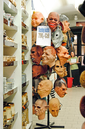 Souvenir shop - Prague, Czech Republic, 2010